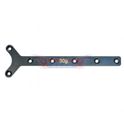 Mugen H2422 Center Chassis Weight 30g for MRX6X / MRX6